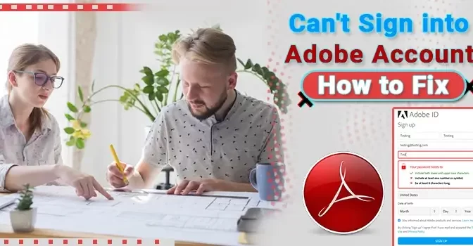Can’t sign in to Adobe account – What to do?