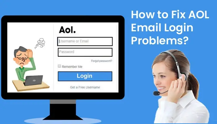 AOL email login problems