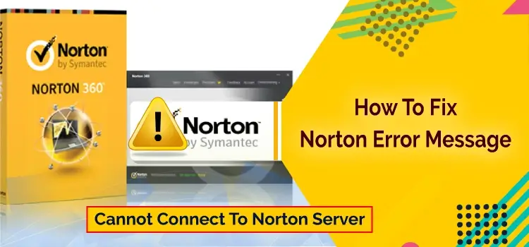 Norton Server Error