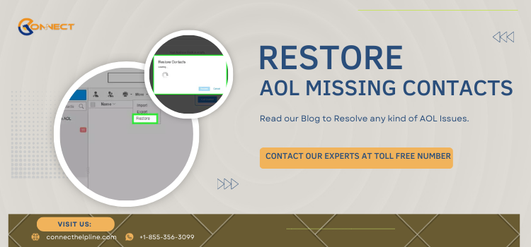 Restore AOL Missing Contacts