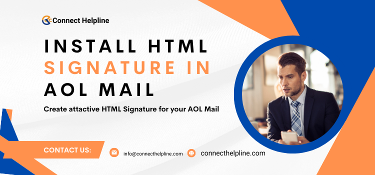 Install HTML Signature in AOL Mail