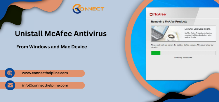 Uninstall Mcafee Antivirus from Windows and Mac Device