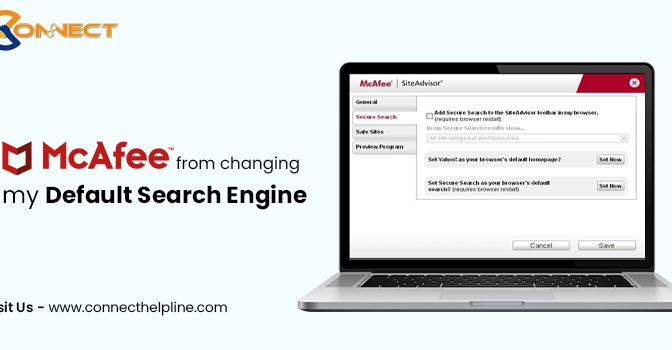 How to Stop McAfee from Changing My Default Search Engine?